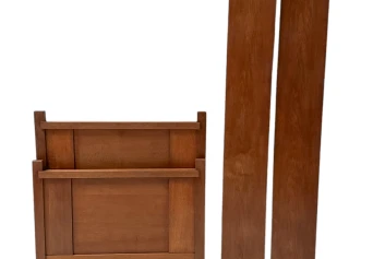 Hendrik Wouda Art Deco Modernist Single Bed for Pander, 1924